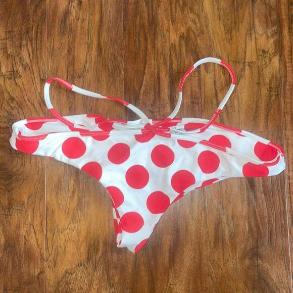 Lovers + Friends (REVOLVE) Jet Setting Polka Dot Bikini Bottom l - Picture 4 of 6
